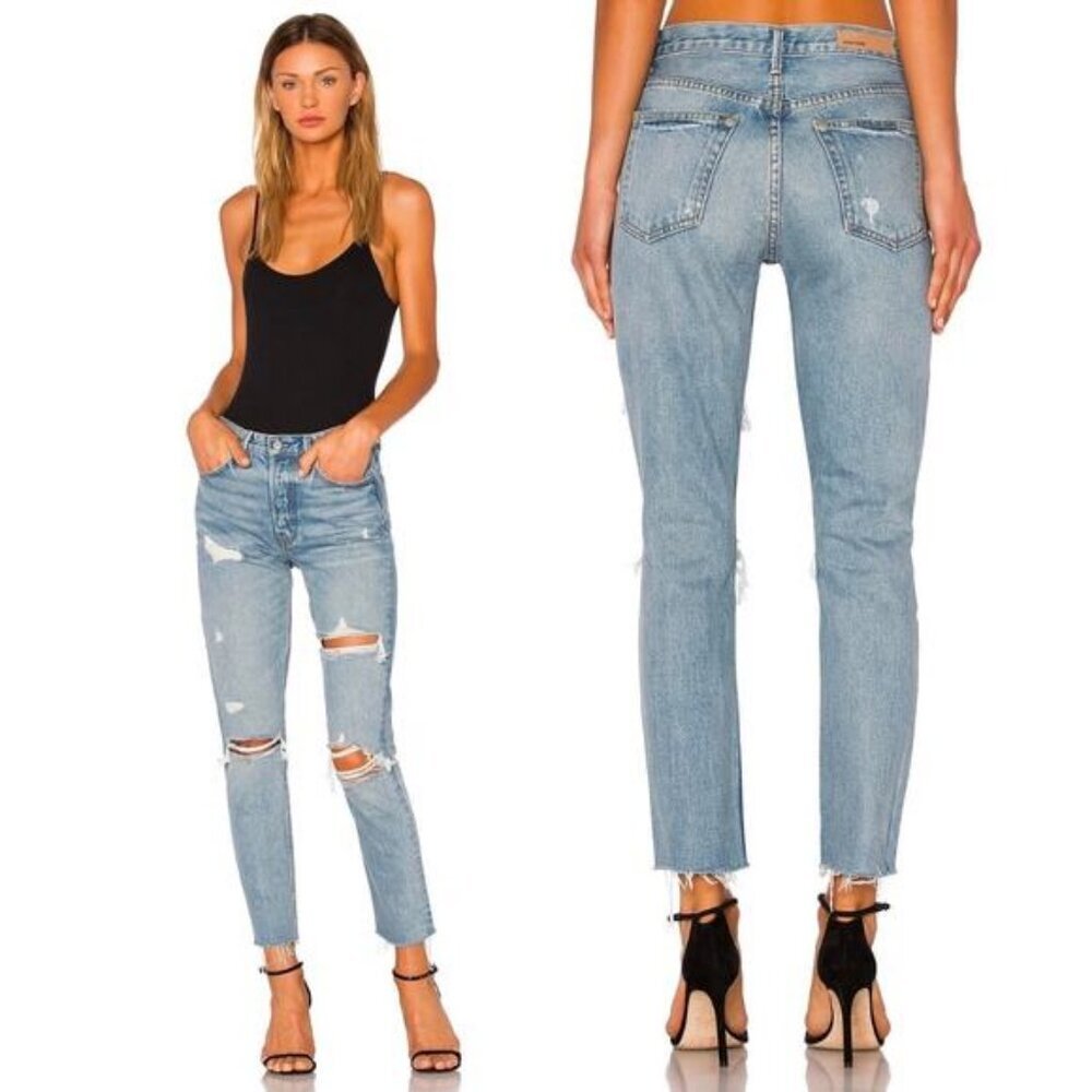 GRLFRND Karolina High-Rise Skinny Jean Size 25 A Little More Love